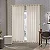 CORTINA NIA VOIL DUPLEX BLACKOUT 540X260 MARFIM - Imagem 1