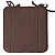 FUTTON NIA MIAMI 4PCS 40X40 CHOCOLATE - Imagem 2