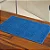 TAPETE NIA CHENILLE SHAGGY SMART 45X75 AZUL - Imagem 1