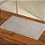 TAPETE NIA CHENILLE SHAGGY SMART 45X75 CINZA - Imagem 1