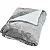 COBERDROM NIA FLANNEL 220X240 PRATA QUEEN - Imagem 1