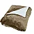 COBERDROM NIA FLANNEL 180X220 KAKI - Imagem 1