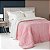 COBERDROM NIA FLANNEL 180X220 ROSE - Imagem 1
