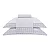 Jogo de Cama Buddemeyer B Percalle Pied Poule Casal - Imagem 3