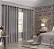 Cortina  Bella Janela Rustica 240X170 Muralle Musgo 01 - Imagem 1