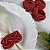 KIT PORTA GUARDANAPOS NIA CORDAS 4PCS VERMELHO - Imagem 3