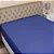 LENÇOL COT ROYAL PLUS SOLTEIRO INDIGO - Imagem 1