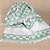 PANO COPA DOL FELP BORDAR VERONA 41X60 VERDE - Imagem 1