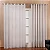 CORTINA NIA LINHO DUPLEX 560X270 BEGE. - Imagem 4