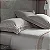 JG CAMA BUD LUMINEERS KING BRANCO CINZA - Imagem 2