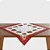 TOALHA DE MESA DOL ATHENAS EST 78X78 NATAL 107 - Imagem 2