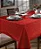 T MESA DOL REQUINTE II LISO 140X210 VERMELHO - Imagem 1