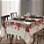 TOALHA DE MESA DOL ATHENAS EST 140X210 NATAL 108 6 LUGARES - Imagem 1