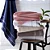 T BANHO FAT JACQUARD CHEVRON CINZA 80X150 - Imagem 2