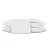 JG CAMA JOL TOQUE DE SEDA CASAL 4PC BRANCO - Imagem 1