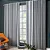 CORTINA BECADECOR CORDOBA 260X230 CINZA 02 - Imagem 1