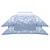 JG CAMA BUD B PERCALLE QUEEN EST LAZULI - Imagem 2