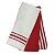 KIT PANO COPA NIA FIUMICINO 45X65 VERMELHO - Imagem 1