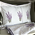 Kit Fronha e Almofada Marken Fassi Lavanda Branco/Lilás - Imagem 1
