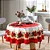 Toalha De Mesa Dol Athenas 160 Redonda Natal 110 - Imagem 1