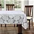 Toalha de Mesa Beija Flor 1,60x1,60 Branco - Imagem 1