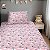 Jogo de Cama Portallar Disney Solteiro Estampado 2 peças Minnie Nuvem Rose - Imagem 2