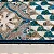 Tapete Niazitex Boucle Sicília 45x1,20 Azul - Imagem 2