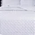 Kit Colcha Jolitex Bouti Stillus 2,20x2,40 Branco 3 peças - Imagem 2