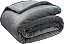 Cobertor Camesa Velour 300g Solteiro 150x220 Cinza - Imagem 2