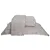 Kit Colcha Niazitex Ultrassonica Estocolmo 280x260 King Prata 3 Peças - Imagem 1