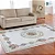 Tapete Niazitex Jasmin 100x150 Des 001 - Imagem 1