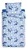 Jogo de Cama Jolitex Toque de Seda Disney Stitch Solteiro Azul 2 Peças - Imagem 1