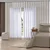 Cortina Bella Janela Rústica 420x280 Pantex Branco - Imagem 1