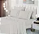 Jogo de Cama Niazitex Percal Soft 300 Glamour Solteiro Cinza Claro - Imagem 1