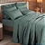 Jogo de Cama Marken Fassi Filipo Queen Verde 4 Peças - Imagem 2