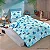 Edredom Solteiro Disney Stitch Folhas Hedrons Rotativo 160x240 - Imagem 1