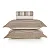 Jogo de Cama Karsten Damier Estampado Queen 4pcs - Imagem 1