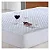 Protetor de Colchão Camesa Matelado Impermeável Solteiro 88x188x30 cor branco - Imagem 1