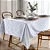 Toalha Mesa Dohler Jacquard Requinte II Liso Branco 160x310 - Imagem 1