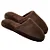 Pantufa Ame Niazitex Toque de Seda Marron 37-38 - Imagem 1