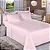 Jogo de Cama Estamparia Premium Linea 180 Fios Solteiro 7936 Rosa Claro 3pcs - Imagem 1