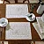 Jogo Americano Dohler Clean Renova Estampado Digital 4Pcs 45x31 Adele - Imagem 1