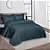 Kit Colcha Camesa Virtous Queen 240x260 Marinho 3 Peças - Imagem 2