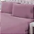 Jogo de Cama Niazitex Percal Soft 300 Basics Solteiro Rosa Antigo 3 Peças - Imagem 1