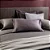 Jogo de Cama Buddemeyer Vision Orion Queen Estamapado Chumbo 4 Peças 300 Fios - Imagem 4