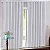 Cortina 100% Blackout Tecido 540X250 Confort Branco - Imagem 1