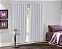 Cortina Corta Luz Bella Janela Tecido 70% blackout 300 x 170 Liso Branco - Imagem 1