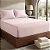 Lençol Avulso Com Elastico Premium Linea 180 Fios Casal 138X188 Rosa Claro 100% Algodão - Imagem 1