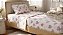 Jogo Cama Estamparia Premium 150 Fios Solteiro 100% Algodão Desc 7977 Rosa Claro 3 Peças - Imagem 4