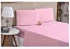 Jogo Cama Estamparia Premium Plus Casal Des 7939 Rosa Claro 100% Algodão 4Peças - Imagem 1